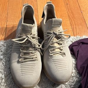 Torrid extra wise, tennis shoes, size 13 Tan brand new, never worn